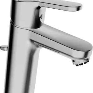 Beliebt HansaPRIMO Waschtischarmatur Einhebelmischer HansaPRIMO XL 4938 Kupferrohr Zugstangenablaufgarnitur Ausladung 111mm Chrom