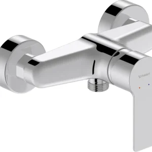 D-Code Einhebel-Brausemischer Aufputz Keramikmischsystem, Chrom HG Highlight