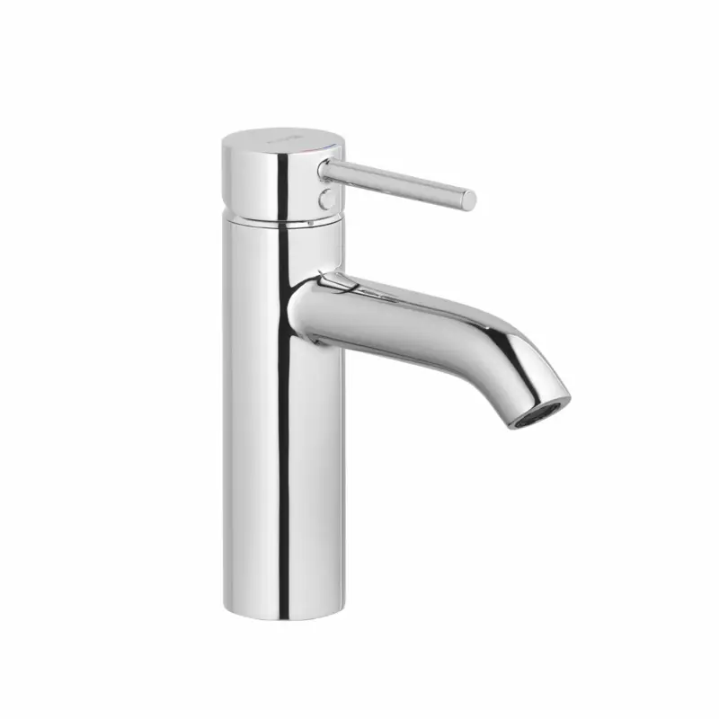 Kludi BOZZ Waschtisch-Einhandmischer 100mm, chrom, Push Open Ablaufventil, 1-Loch Montage, DVGW-zugelassen Neue Kollektion
