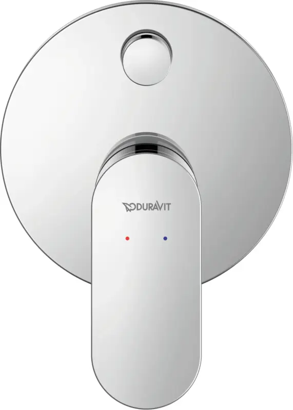 Beliebt Duravit Zweihand-Unterputz-Armatur „Wave“ in Chrom