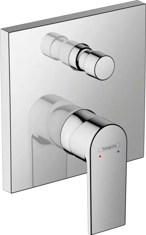 Hansgrohe Mischer Vernis Shape Einhebel-Wannenmischer Unterputz für iBox universal, Chrom Zertifiziert