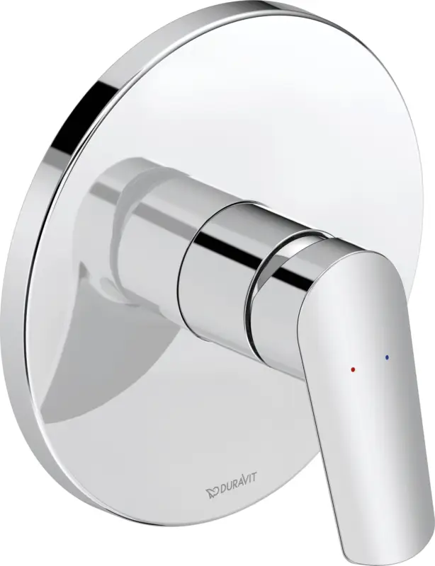 Neue Kollektion Duravit Einhand-Unterputz-Armatur „No.1“ in Chrom