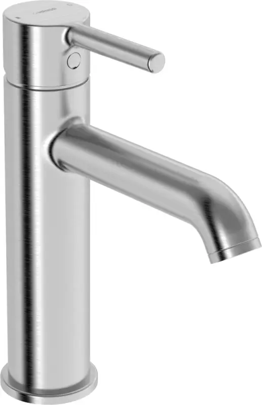 HansaVANTIS Style Waschtischarmatur EHM WT-Batt. HansaVANTIS Style 5437 Ausld. 133 mm Stahl gebürstet Garantierte Lieferung