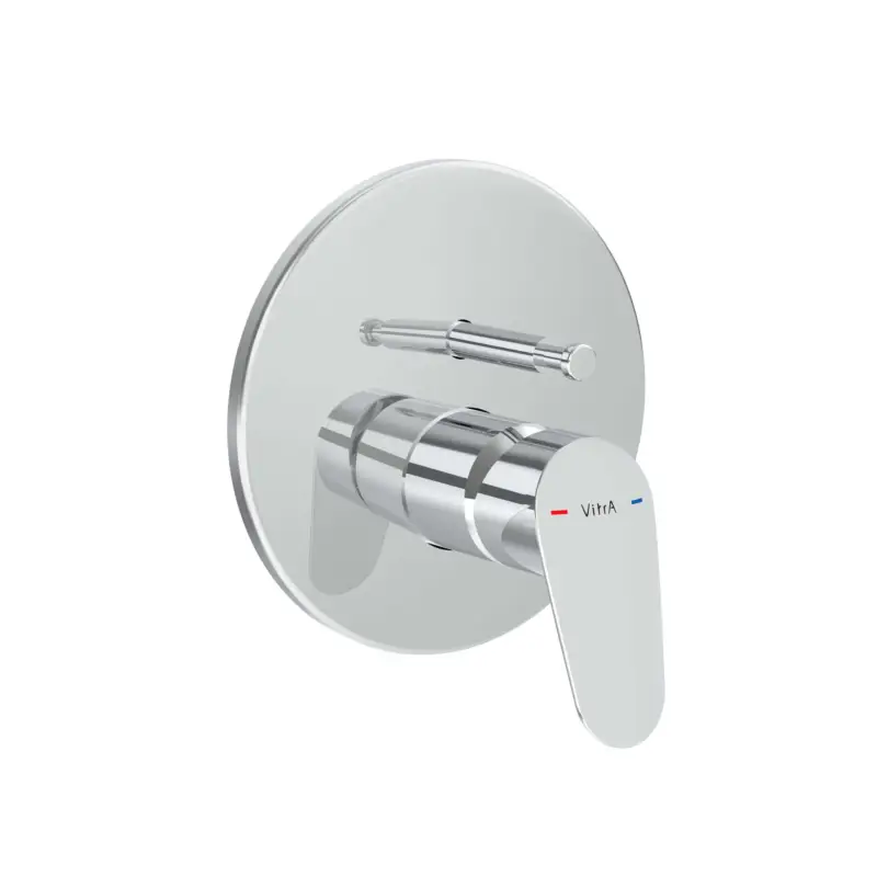 Sonderangebot Flow Round Einhebel-Wannenfüll- und Brausearmatur V-Box Unterputzmontage Chrom