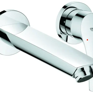 Direkt Vom Hersteller 2-Loch-Waschtischbatterie Eurosmart 29338_3, Fertigmontageset für 23 571, Metall-Hebelgriff, Ausladung 209 mm, ohne Unterputz-Einbaukörper