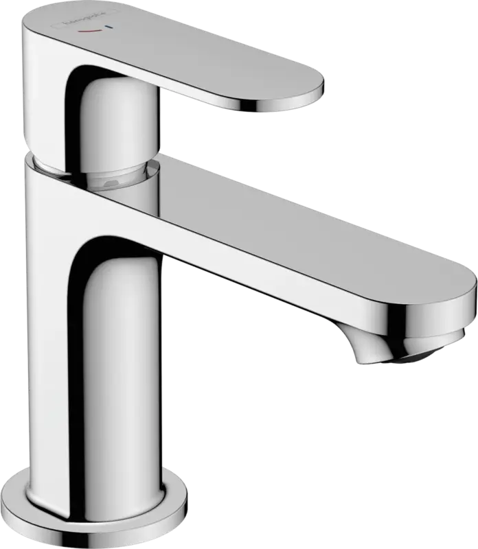 Letzte Chance Hansgrohe Rebris S Einhebel-Waschtischmischer 80 CoolStart mit Metall Zugstangen-Ablaufgarnitur, Chrom