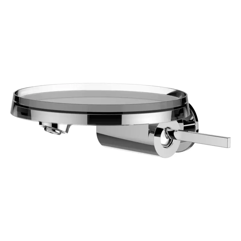 Sonderaktion Einhebel-Waschtischmischer Unterputz mit Deko-Disc (transparent) Kartell Festauslauf Ausladung 186 mm chrom