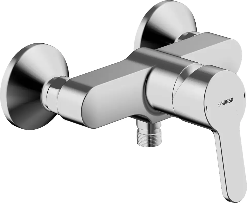 Saisonangebot HansaPRIMO Einhebelmischer Brausebatterie DN15 Chrom