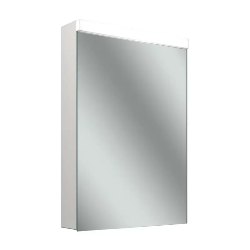 Schneider Spiegelschrank „CARE LED“ 595 × 867 × 160 mm Anschlag links, links in weiß, Anschlag links Expressversand