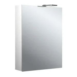 Top-Preis Lichtspiegelschrank pure IILED-Leuchte, Aufputz,mit Waschtischbeleuchtung,1 Tür, 500mm