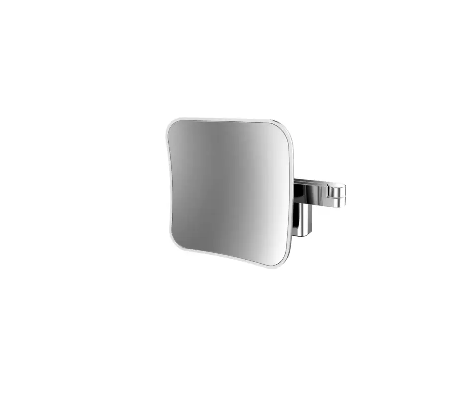 emco LED-Kosmetikspiegel „evo“ Quadrat in chrom Direkt Vom Hersteller