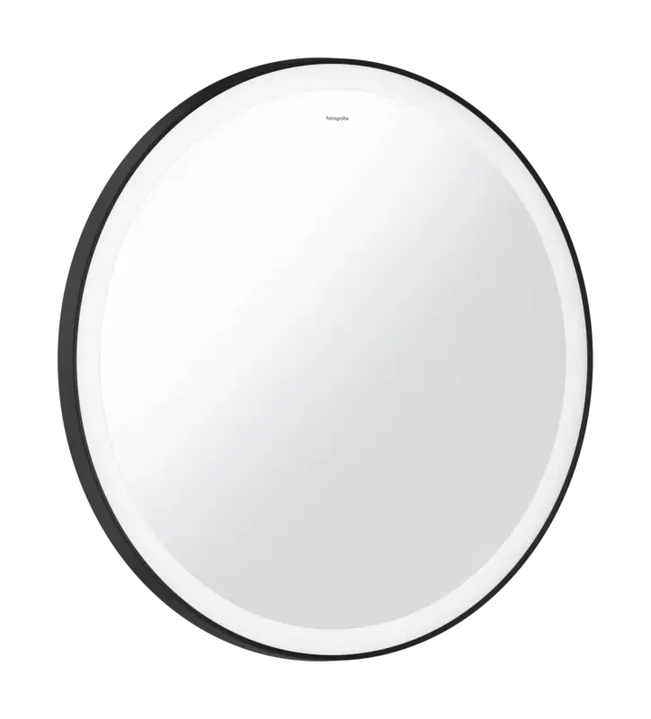 Hansgrohe Xarita Lite S Spiegel mit runder LED-Beleuchtung 700⁄30, Mattschwarz Aktuell
