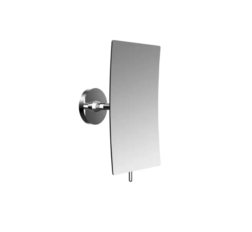 Günstig emco Kosmetikspiegel „round“ Rechteck 132 × 208 mm in chrom