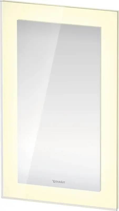 Direktkauf Duravit Spiegel „White Tulip“ 45 × 75 cm in in Frontfarbe