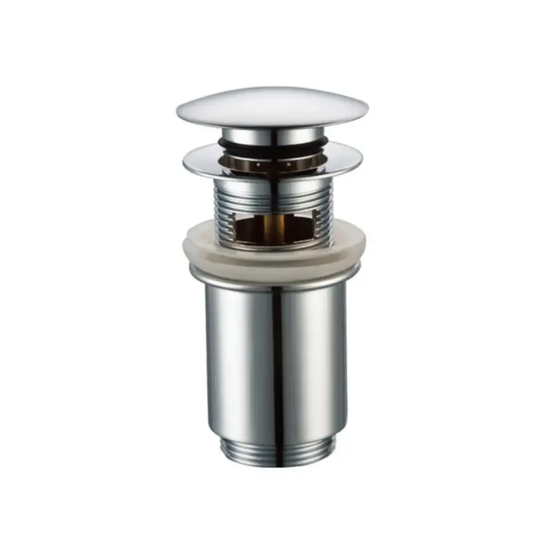 Ablaufventil Push-Open 1 1/4" verchromt für Waschtisch mit Überlauf Mega-Angebot