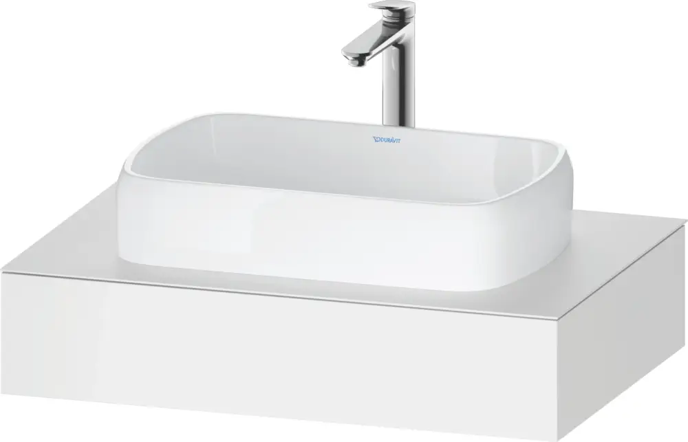 Duravit Konsole „Qatego“ in Weiß Matt Highlight