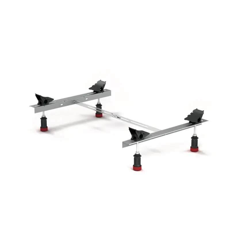 MEPA Badewannenfuss für Stahlbadewannen bis 180 × 80 cm Modell 110015 840 × 45 × 180 mm Neue Kollektion