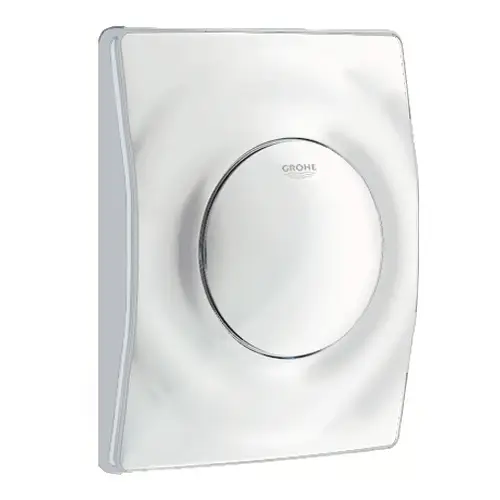 Wochenendangebot Urinal-Betätigung Surf 38808, 116 x 144 mm, Fertigmontageset für Rapido U oder Rapido UMB, alpinweiß