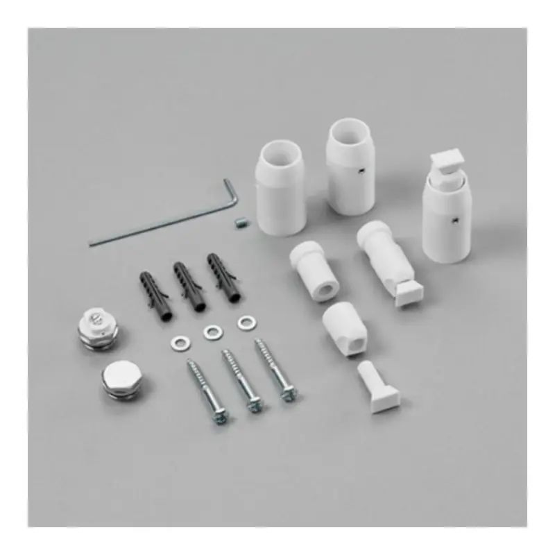 Ausverkauf Zubehör Wand-Montagezubehör, weiß Set für Zeno