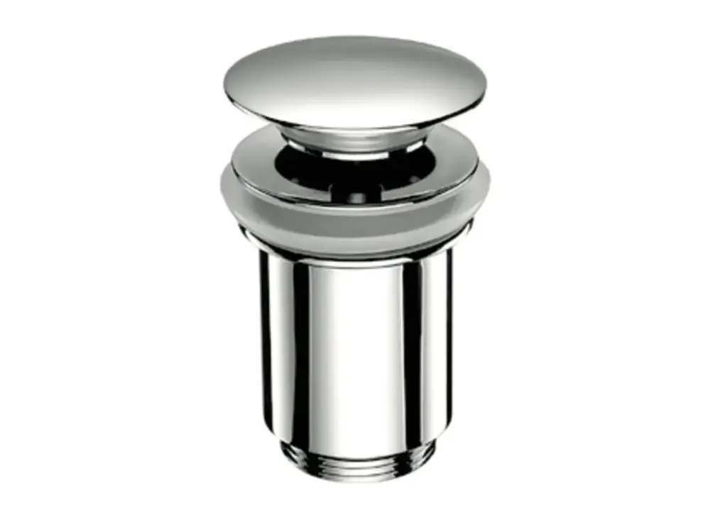 Waschtischablaufgarnitur PUSH OPEN, G 1 1/4 AG, chrom Must-Have