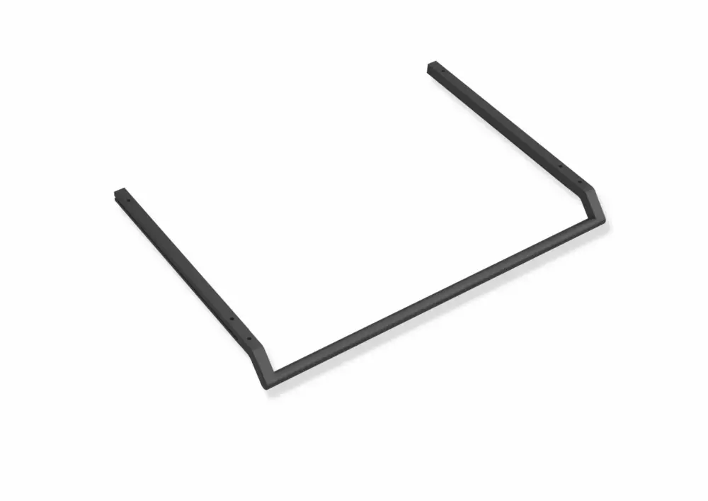 Bestseller HEWI Waschtischprofile mit Haltegriff, Edelstahl, Breite 848 mm, Durchmesser 25 mm, HEWI Farbe DC