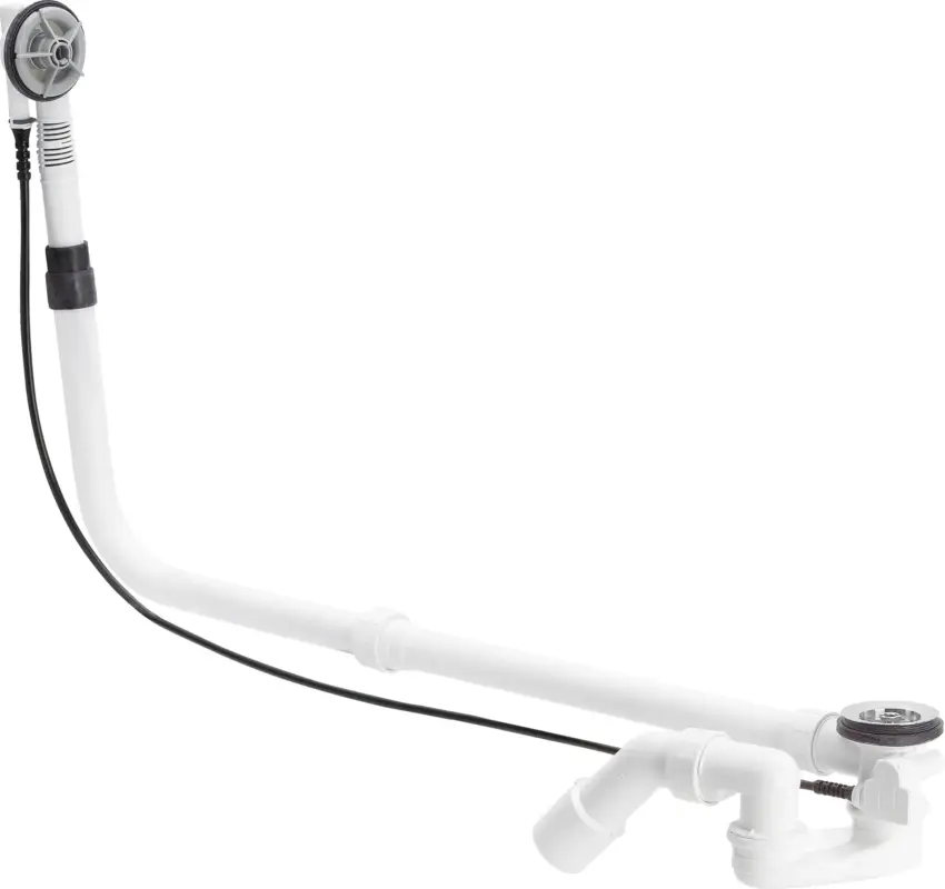 Heißes Angebot Viega Ab- und Überlaufgarnitur Modell 6163.2 „Multiplex“ in DN40 / 50 / 1070 Messing verchromt 24,6 cm
