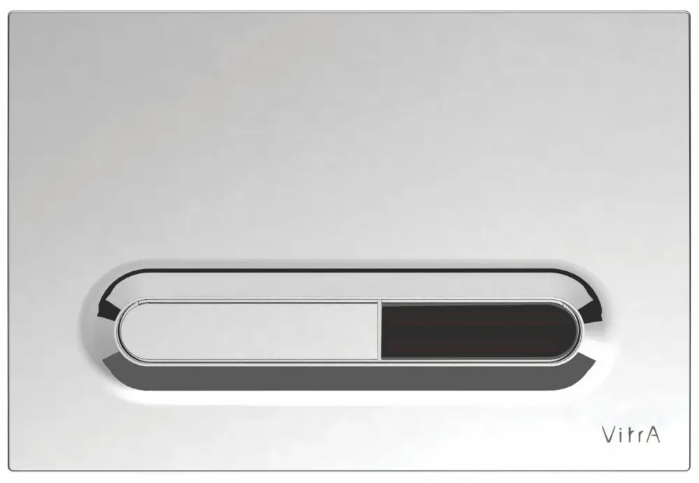 Loop T WC-Betätigungsplatte Touch-Free für 2?Mengen?Spülung Chrom Wochenendangebot