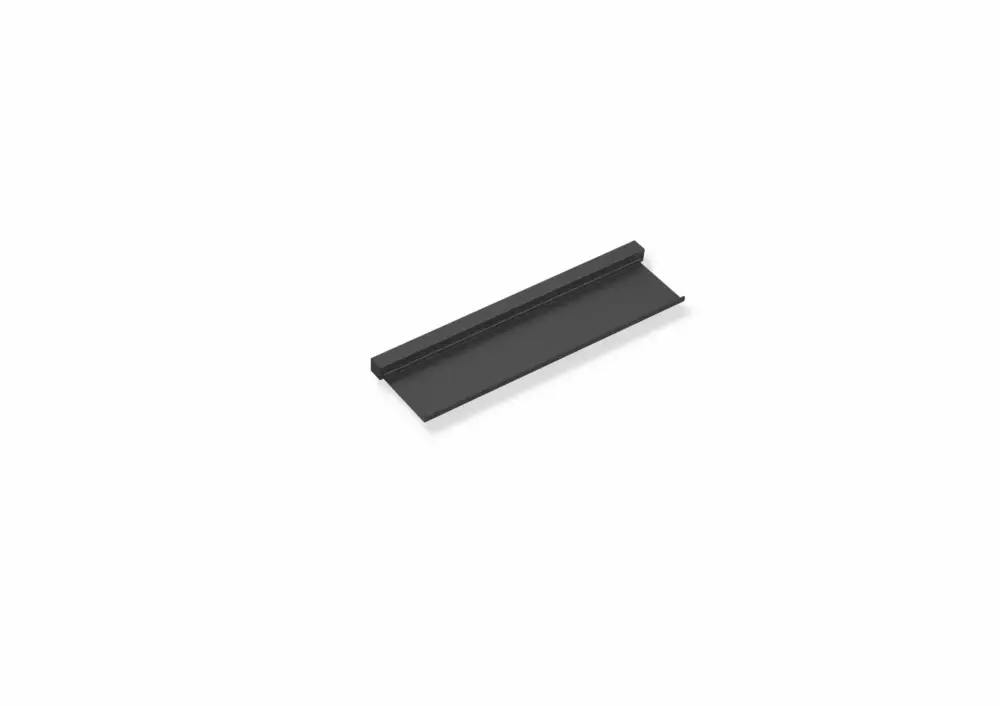 HEWI Wandprofil mit Ablage, Edelstahl, Profil Aluminium, pulverbeschichtet Highlight