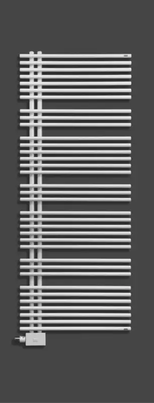 BEMM Design-Elektroheizkörper „Asymo“ galvanisch verzinkt 50 × 83,1 cm in Weiß (RAL 9016) Mega-Angebot