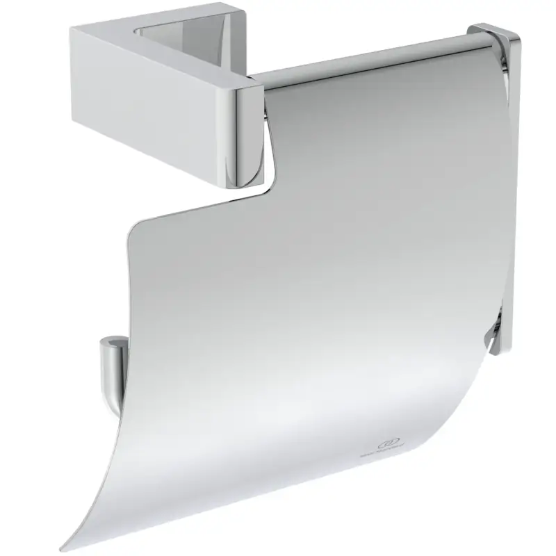 Ideal Standard Conca Cube Papierrollenhalter, eckig, Chrom Neu