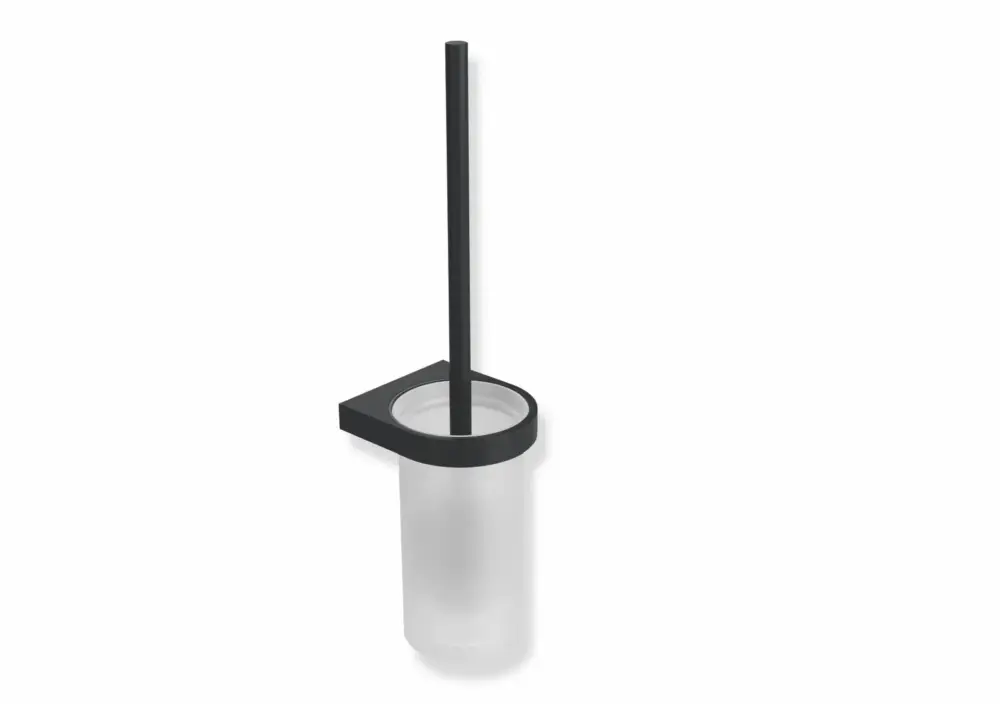 HEWI WC-Bürstengarnitur System 800, schwarz tiefmatt Markenware