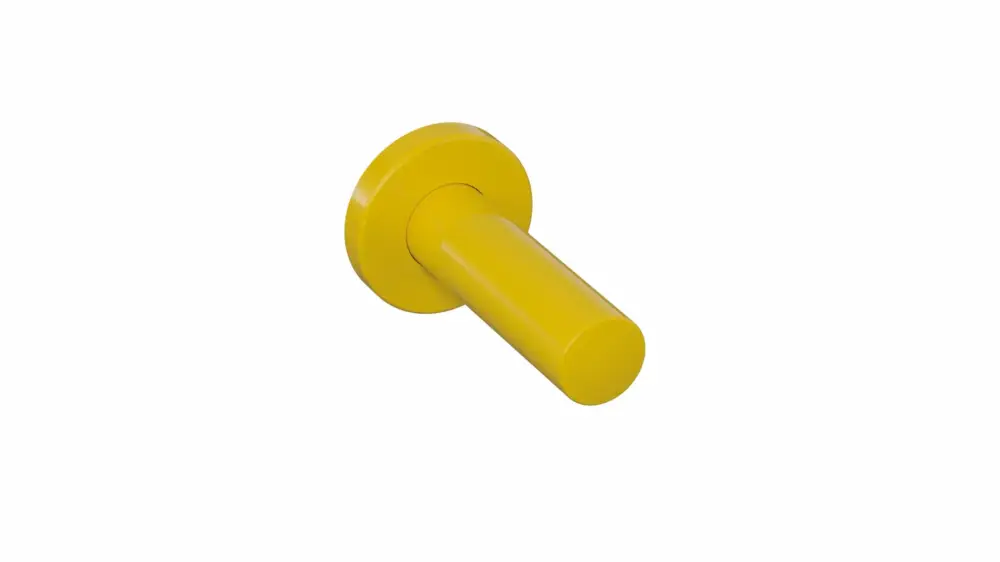 Bestseller HEWI Reservepapierhalter Serie 477 PG74 Senfgelb