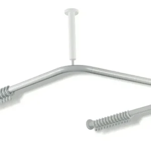 Begrenztes Angebot HEWI Vorhangstange Serie 801, PG90, Senfgelb