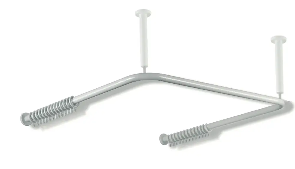 Begrenztes Angebot HEWI Vorhangstange Serie 801, PG90, Senfgelb
