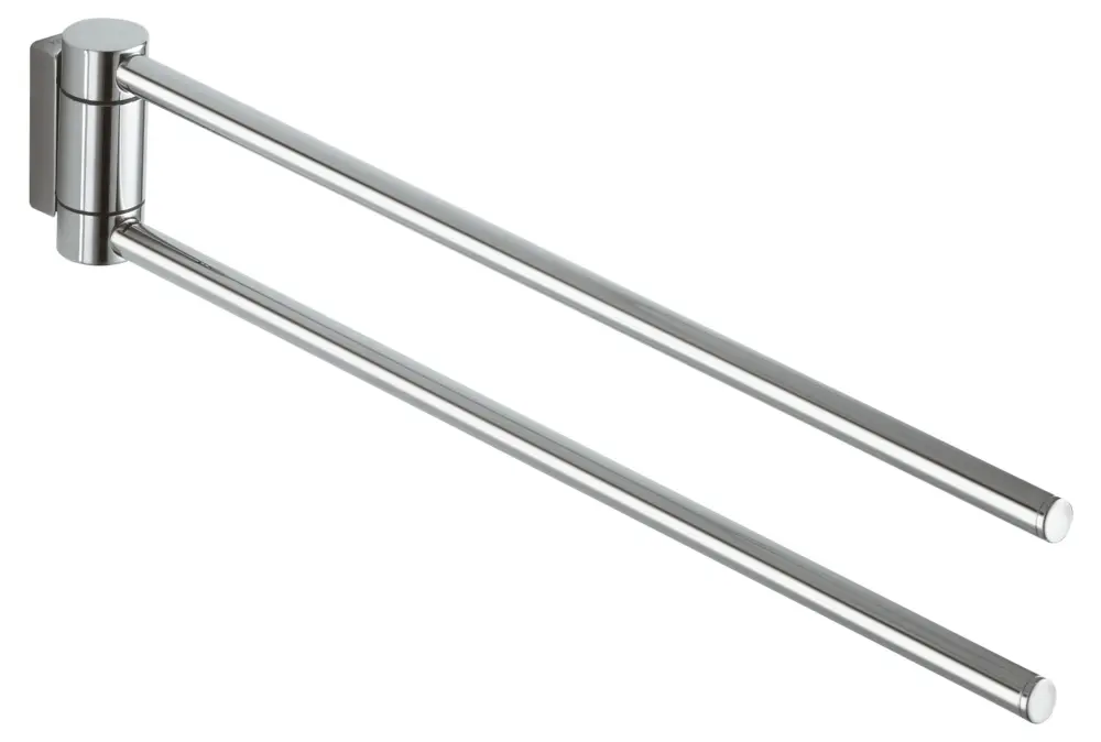 Neue Ware KEUCO PLAN Handtuchhalter 2-armig 438 mm silber-eloxiert