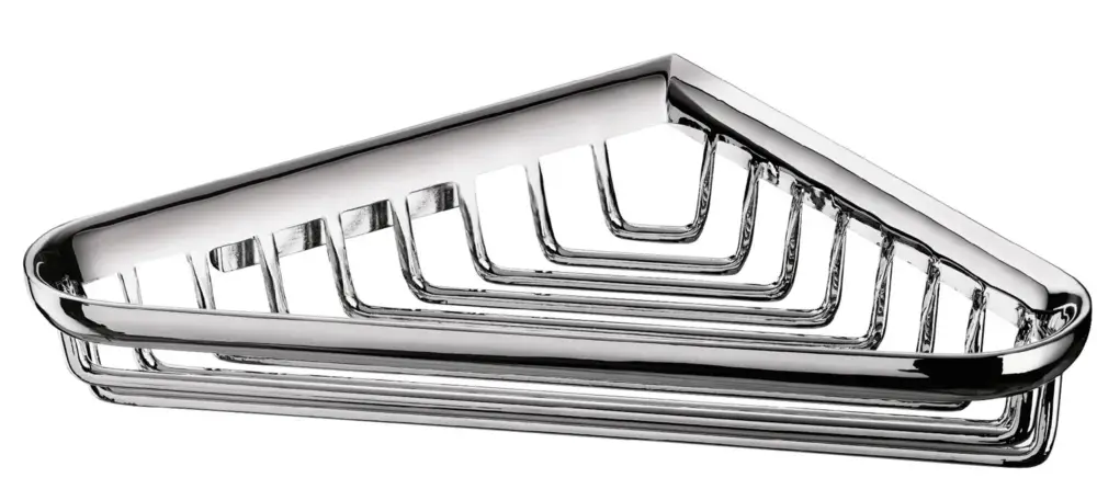 emco Eck-Schwammkorb „system 2“, Befestigung verdeckt 17,6 × 17,6 × 3,7 cm in chrom Billig