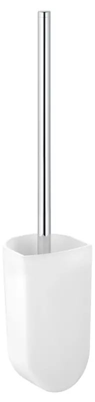 Bestseller KEUCO ELEGANCE Toilettenbürstengarnitur mit Glas-Einsatz verchromt