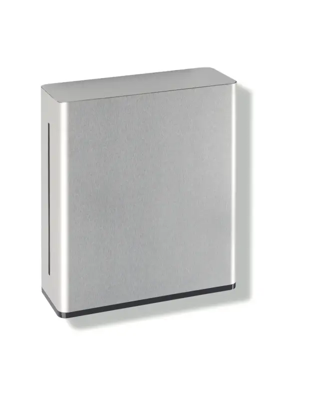 HEWI Papierhandtuchspender Serie 805, Edelstahl, 301x360x120 mm Highlight
