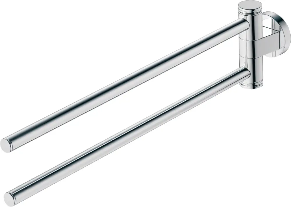 Zertifiziert Duravit D-Code Handtuchhalter, Chrom