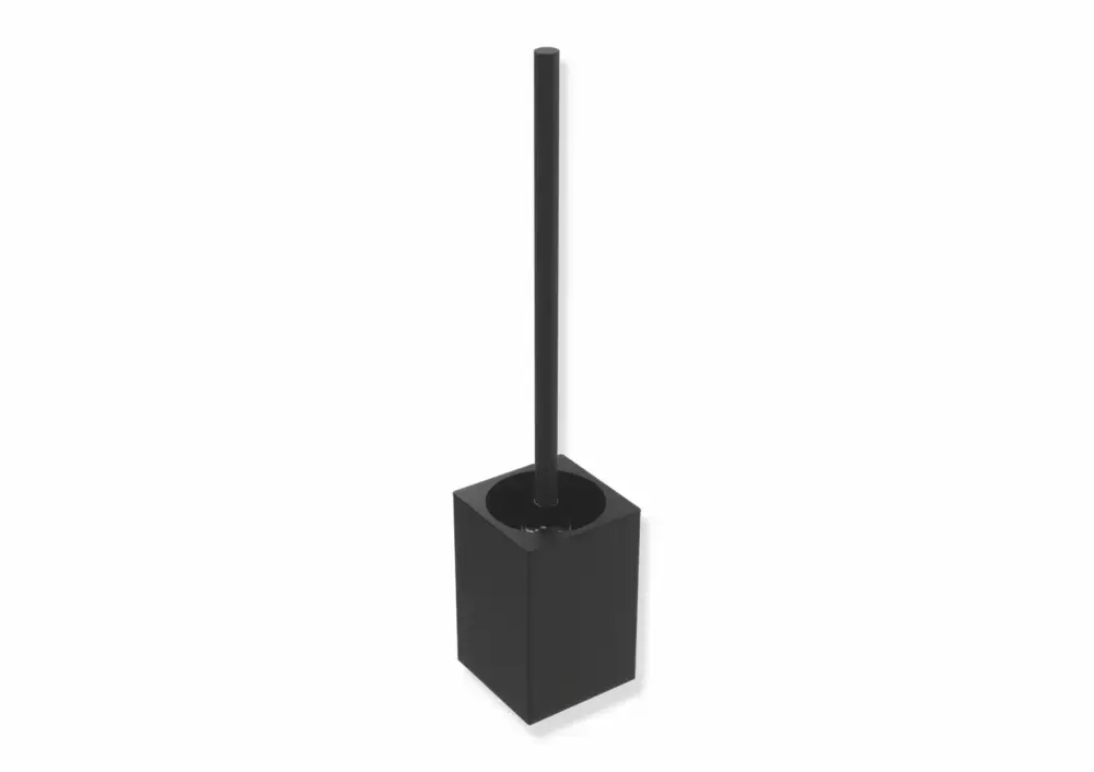 Sale HEWI WC-Bürstengarnitur System 900Q, Edelstahl, pulverbeschichtet, schwarz mattem Kunststoff, Wandmontage