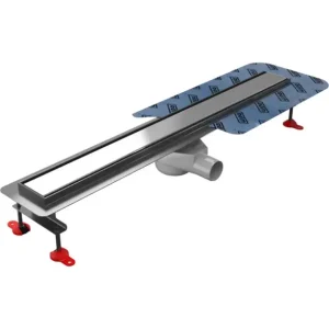 Duschrinne 80 cm Wiper Premium Ponente (geschlossen) Super-Preis