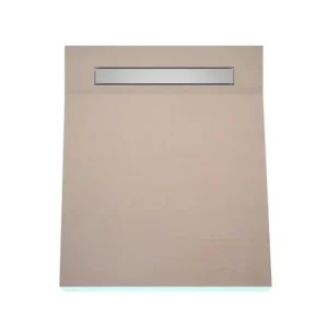 Angebot Duschelement 100 x 120 cm 1-seitiges Gefälle mit Rinne Wiper OneWay Line Premium Ponente für Fliesenboden