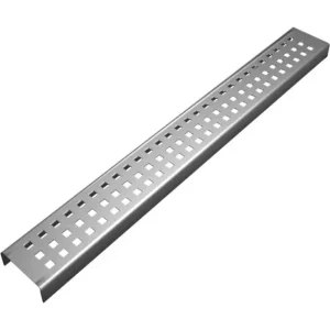 Echt Designrost-Abdeckung 100 cm Sirocco für Duschrinne Premium