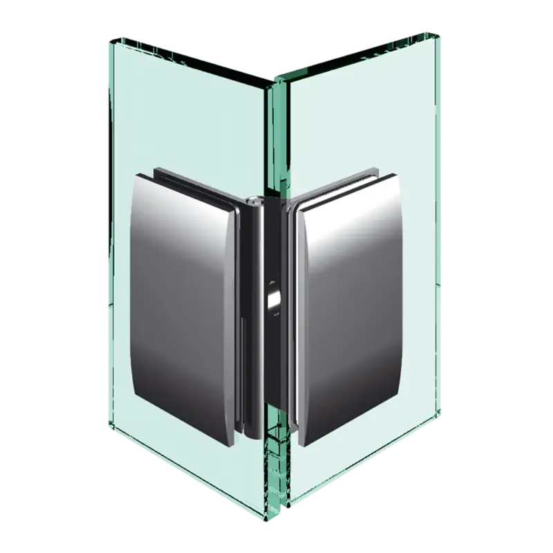 Garantierte Lieferung Pontere Winkelverbinder für Festteile Glas an Glas 90°, verstellbar von 80° - 180°