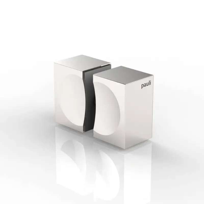 Abverkauf Knopfpaar eckig, 28x30x30 mm, mit oder ohne Logoeindruck