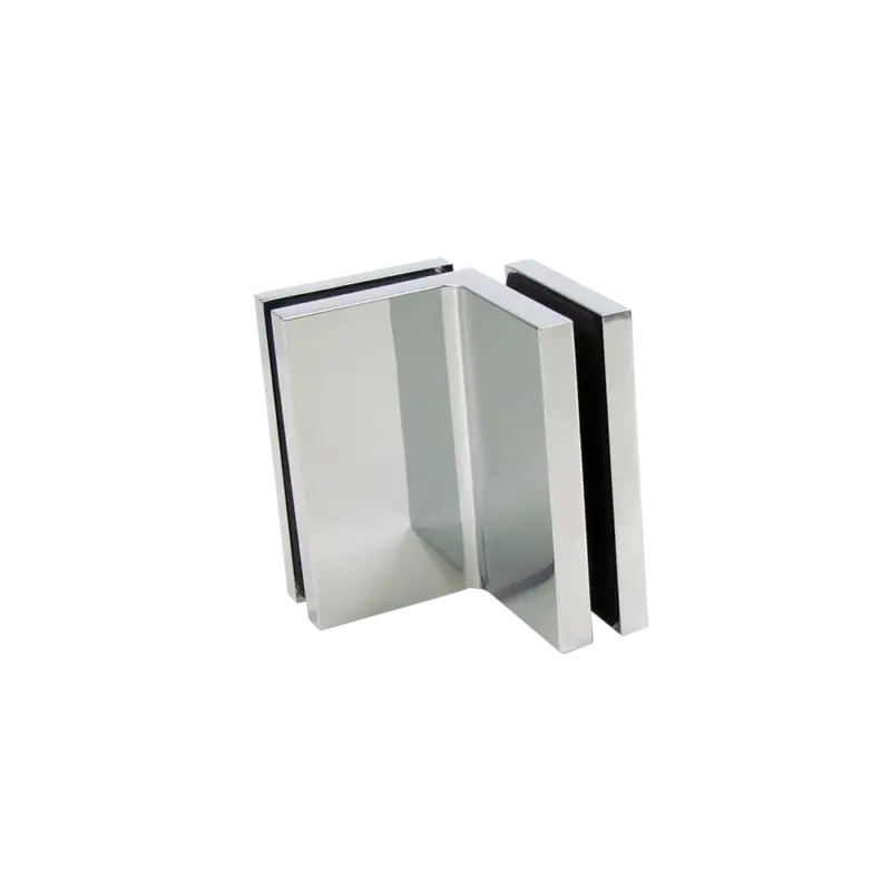 Flamea+ Winkelverbinder für Dusche und Sauna, für Festteile Glas an Glas 90° Abverkauf