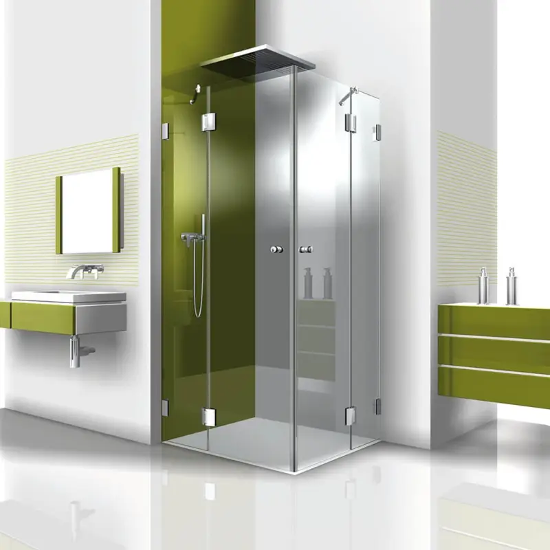 Super-Preis Glasdusche Pillango 5-209, 2flg. Duschtür an Festteilen 90° in eine Ecke