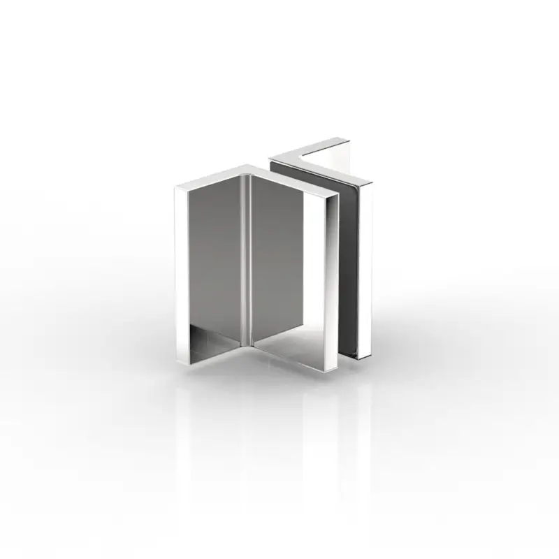 Flamea+ Winkelverbinder Glas an Wand 90° als T-Verbinder Direkt Vom Hersteller
