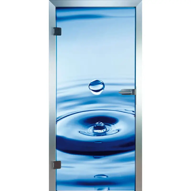 Glastür Deep Blue Saisonangebot