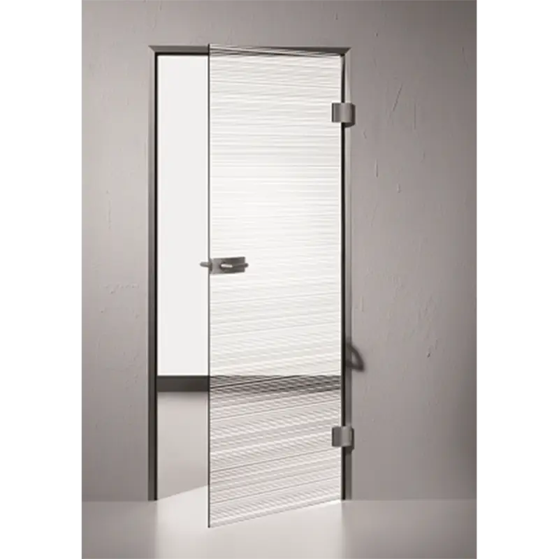 Nur Heute Glastür Keramika Fine Line Horizontal - mit Siebdruck, in Standardabmessungen